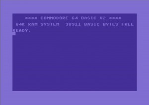 C64 start screen
