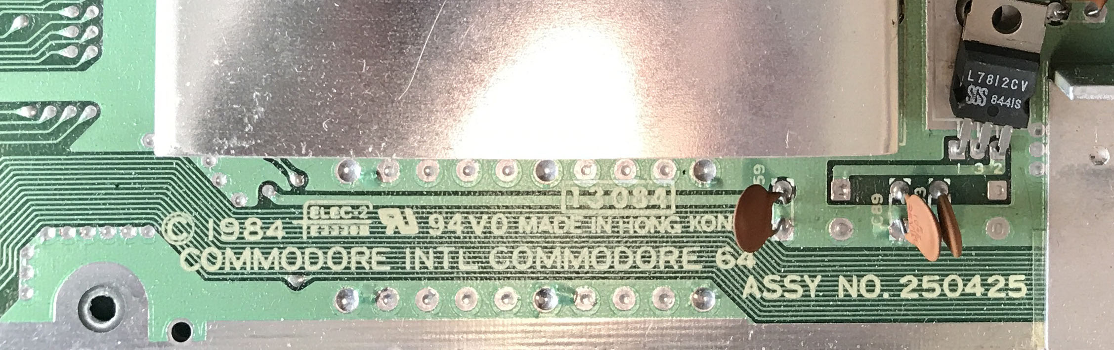 You C64 Mainboard Assy No. 250425 “Repair” | hackup.net